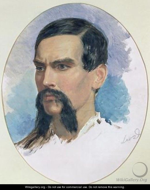 Portrait of Richard Burton - Louis Lesanges