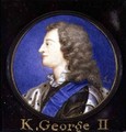 Portrait of George II 1683-1760 - Bernard III Lens