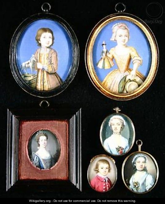 Portrait Miniatures - Bernard III Lens