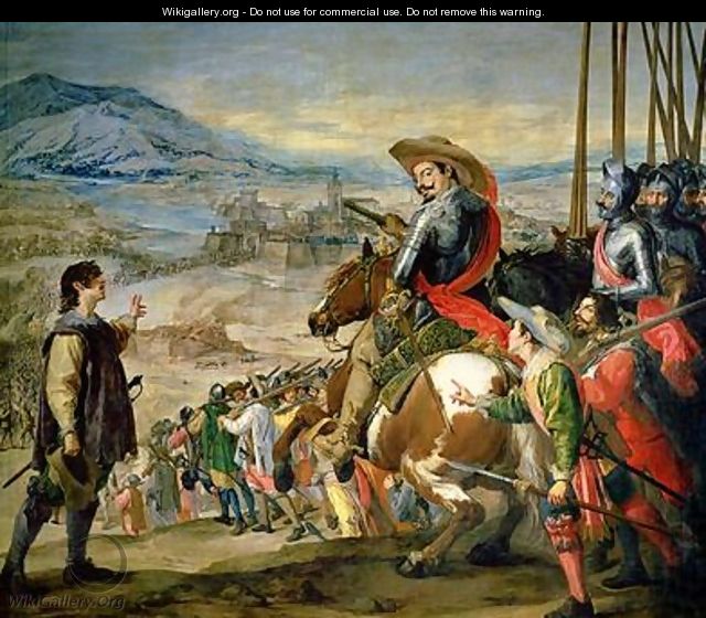The Taking of Breisach - Jusepe or Jose (de Chavier) Leonardo