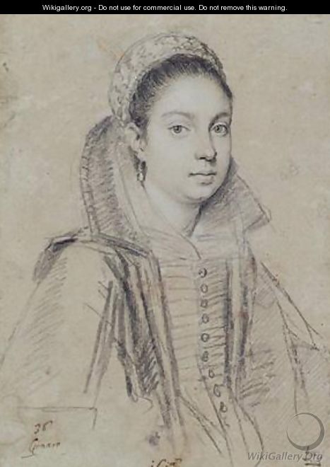 Portrait of a Lady - Ottavio Leoni