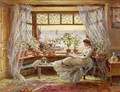 Reading by the Window Hastings - Charles James Lewis