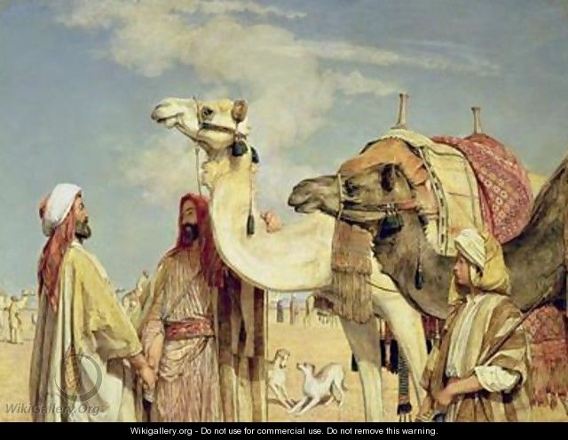 Greetings in the Desert Egypt - John Frederick Lewis