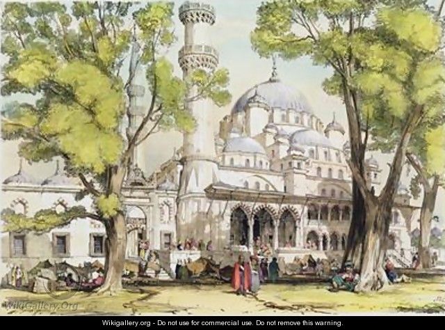 Yeni Jami Constantinople - John Frederick Lewis