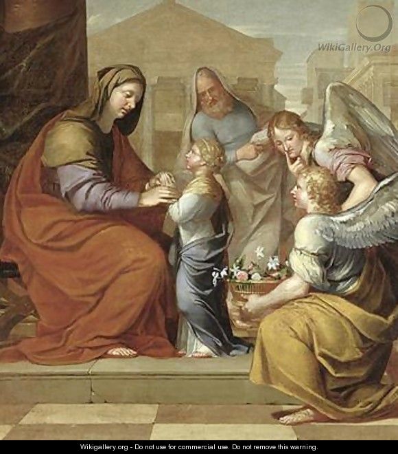 The Education of the Virgin - Pierre Letellier
