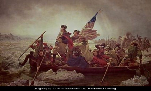 Washington Crossing the Delaware River - Emanuel Gottlieb Leutze