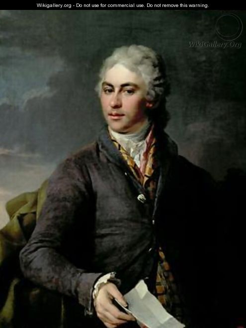Portrait of Yakov Ivanovich Bilibin 1779-1854 - Dmitry Levitsky