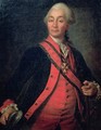 Portrait of Field Marshal Generalissimo Count Aleksandr Vasilievich Suvorov 1729-1800 - Dmitry Levitsky
