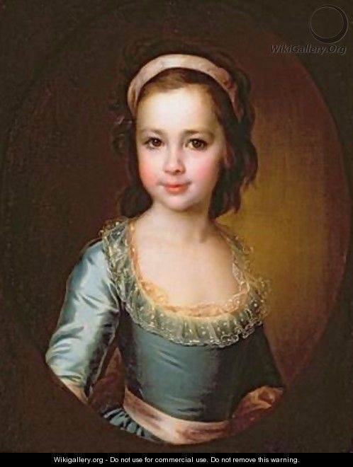 Portrait of Countess Anna Artemyevna Vorontsova 1777-1836 - Dmitry Levitsky
