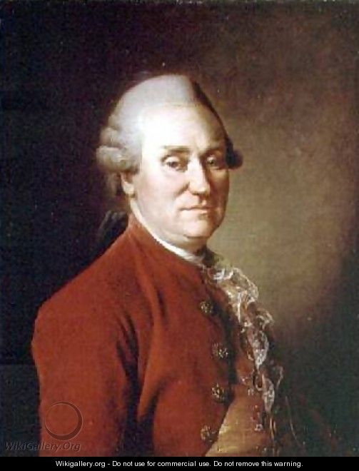 Portrait of Mark Fedorovich Poltoratsky 1727-95 - Dmitry Levitsky