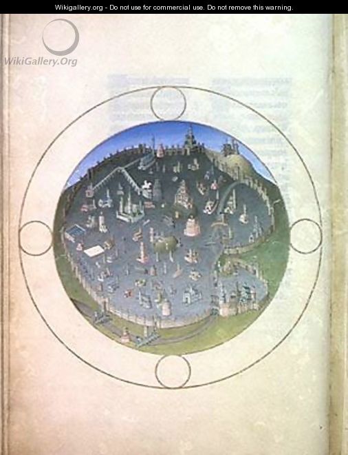 Plan of Rome - Pol de Limbourg