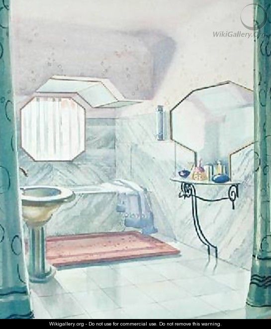 Bathroom designed by Marcel Damas - Libis