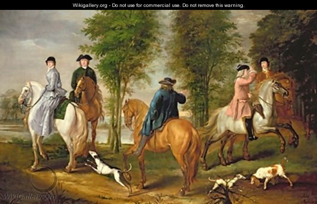 Family Hunting Party 1756 - Judith Lewis