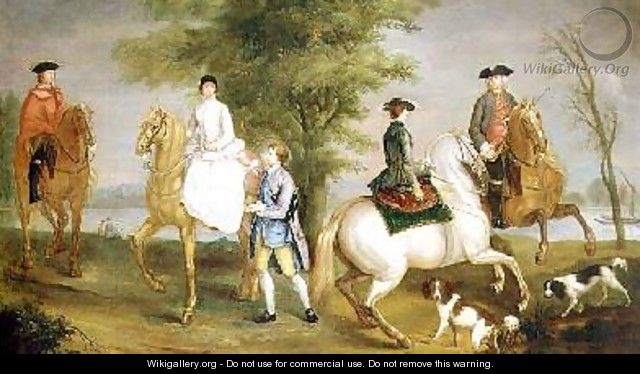 Family Hunting Party 1755 - Judith Lewis