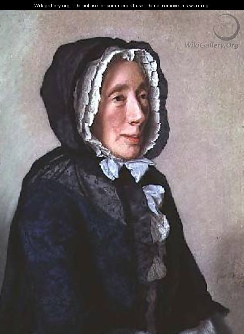 Portrait of Madame Tronchin 1758 - Etienne Liotard