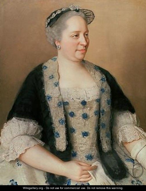 Portrait of the Empress Maria Theresa 1717-80 - Etienne Liotard