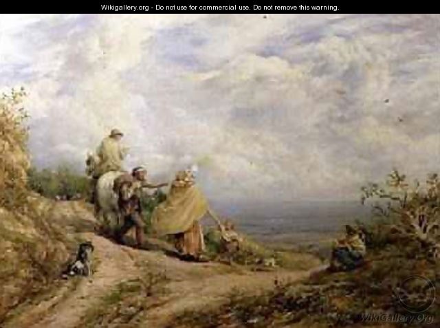 Pointing out the Way 1874 - John Linnell