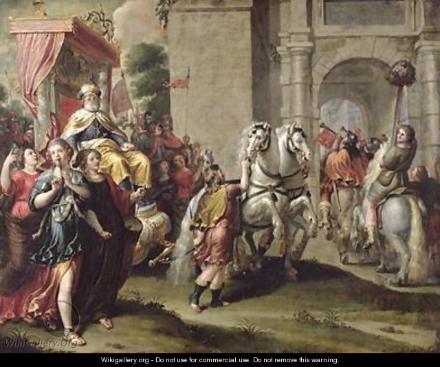The Triumph of David 1690 - Pieter van Lint