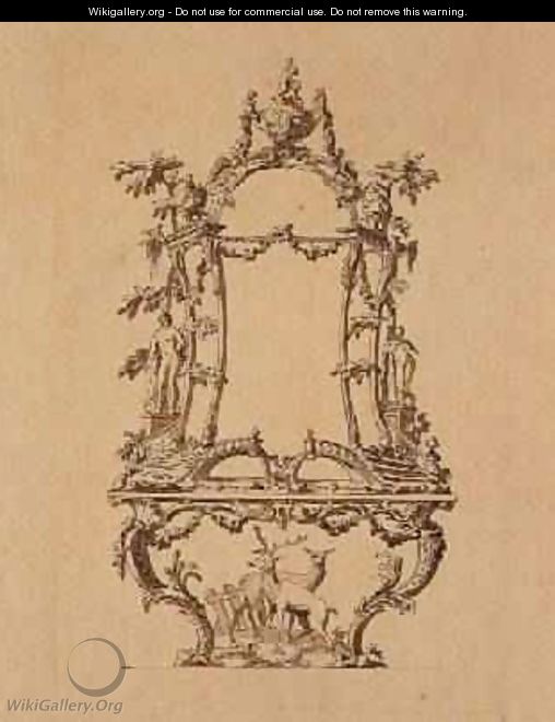 Design for a Console Table 2 - John Linnell