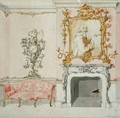 Proposal for a drawing room interior 1755-60 - John Linnell
