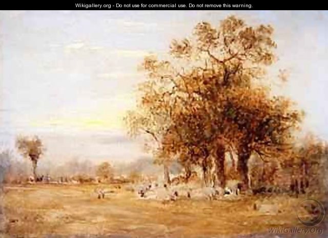 Sheep Grazing 1835 - John Linnell