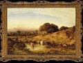 Sunset 1860 - John Linnell