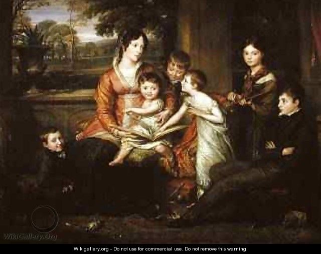 Lady Torrens and Her Family 1820 - John Linnell