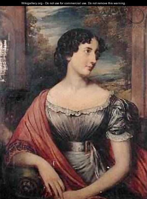 Portrait of Miss Jane Puxley 1826 - John Linnell
