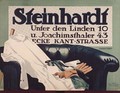 Advertisement for Steinhardt gentlemens outfitters in Berlin 1912 - Hans Lindenstaedt