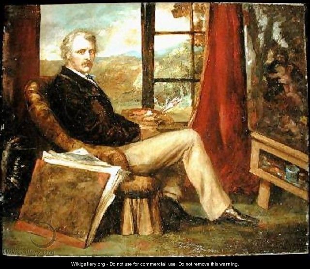 Self Portrait - Sir Coutts Lindsay