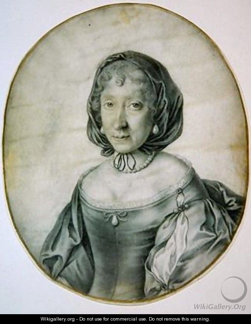 Portrait of a Lady 1666 - David Loggan