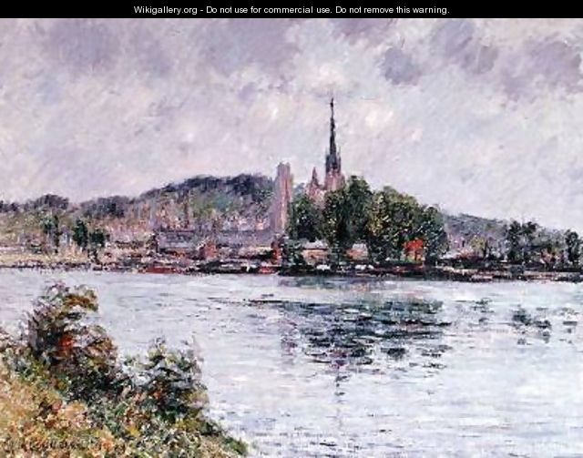 The River Seine at Rouen 1909 - Gustave Loiseau