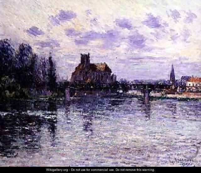 Auxerre Cathedral 1907 - Gustave Loiseau