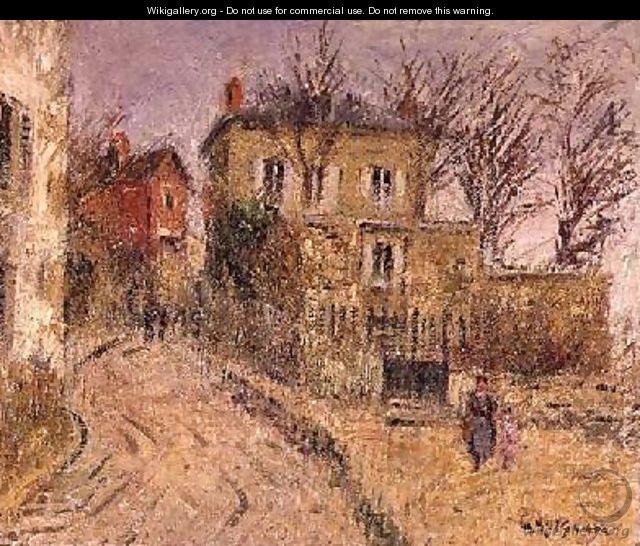 The Village Road - Gustave Loiseau
