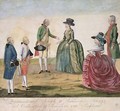 Meeting between Joseph II of Germany 1741-90 and Empress Catherine the Great 1729-96 at Koidak 18th May 1787 - Johann Hieronymus Loeschenkohl