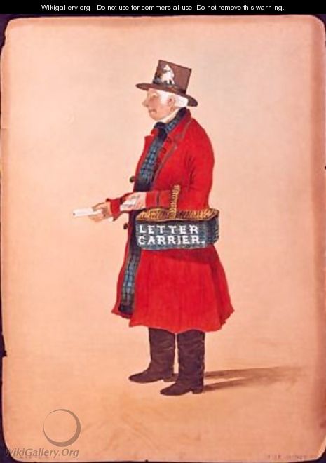Letter Carrier Joe Hunt 1842 - Livock