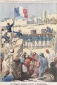 The Raising of the French Flag at Timbuktu - Frederic-Theodore Lix