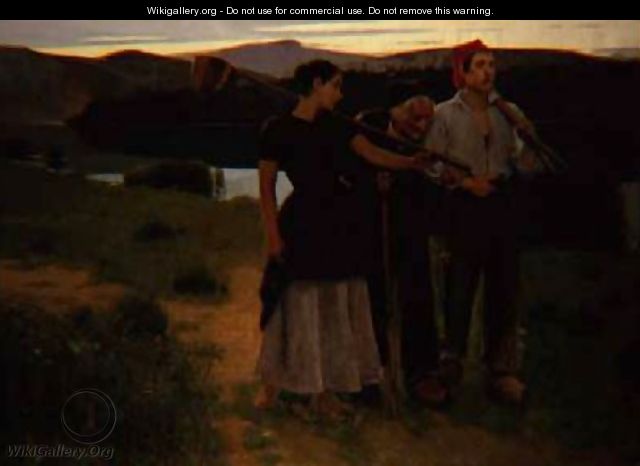 The Three Return 1896 - Joan Llimona y Bruguera