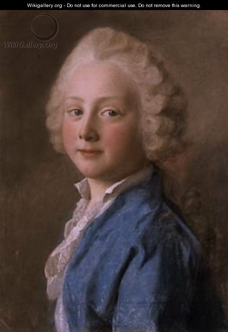 Portrait of Prince Friedrich von Sachsen-Gotha-Altenburg 1746 - Etienne Liotard