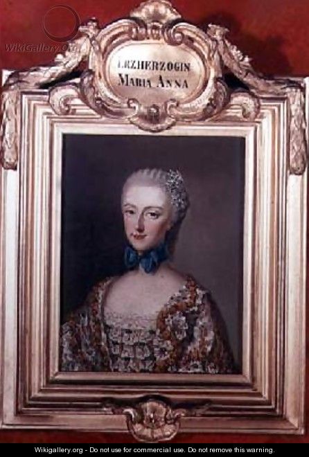 Archduchess Maria Anna Marianne 1738-89 - Etienne Liotard