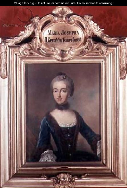 Maria Josepha of Bavaria second wife of Joseph II 1741-90 Holy Roman Emperor - Etienne Liotard
