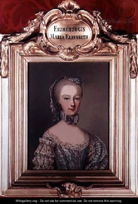 Archduchess Maria Elisabeth 1743-1808 - Etienne Liotard