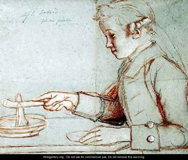 Jean Etienne Liotard the artists son at breakfast - Etienne Liotard