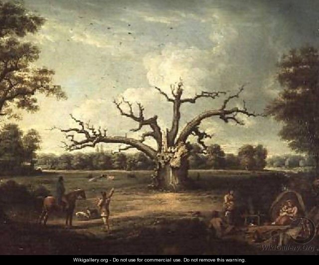 The Fairlop Oak Hainault Forest 1816 - Henry Milbourne