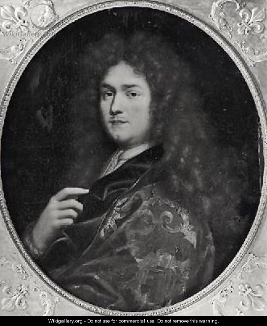 Portrait of Jean-Baptiste Colbert 1651-90 Marquis de Seignelay - Pierre Mignard