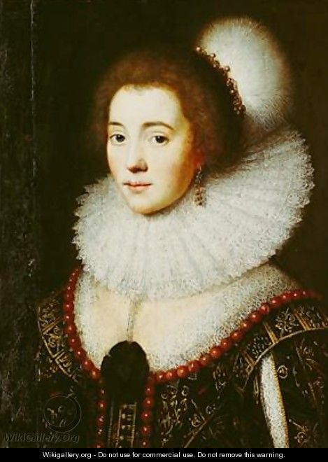Amalia van Solms 1602-75 - Michiel Jansz. van Miereveld