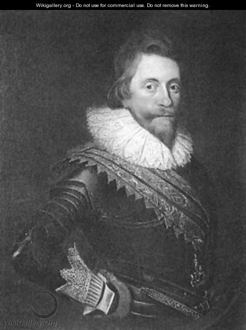 Henry Wriothesley 3rd Earl of Southampton from The Works of Shakespeare Sonnets - (after) Mierevelt, Michiel Jansz. van