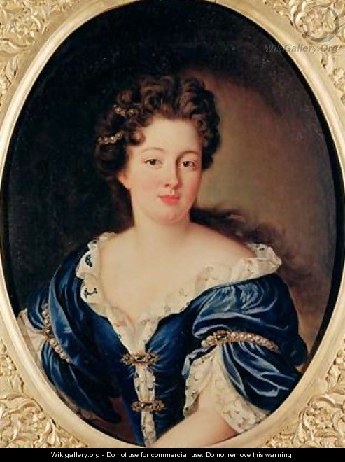 Portrait of Marie-Anne Mancini 1646-1714 Princess Colonna - Pierre Mignard
