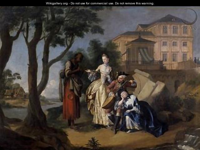 Fortune Telling Gypsy 1762 - Jakob Michel