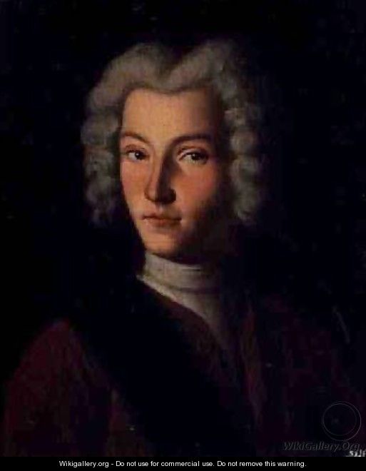 Portrait of Tzar Peter II 1715-30 - Grigory Dmitriev Molchanov